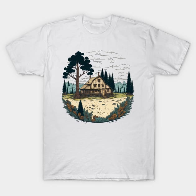 tree house T-Shirt by Rain Of Colors